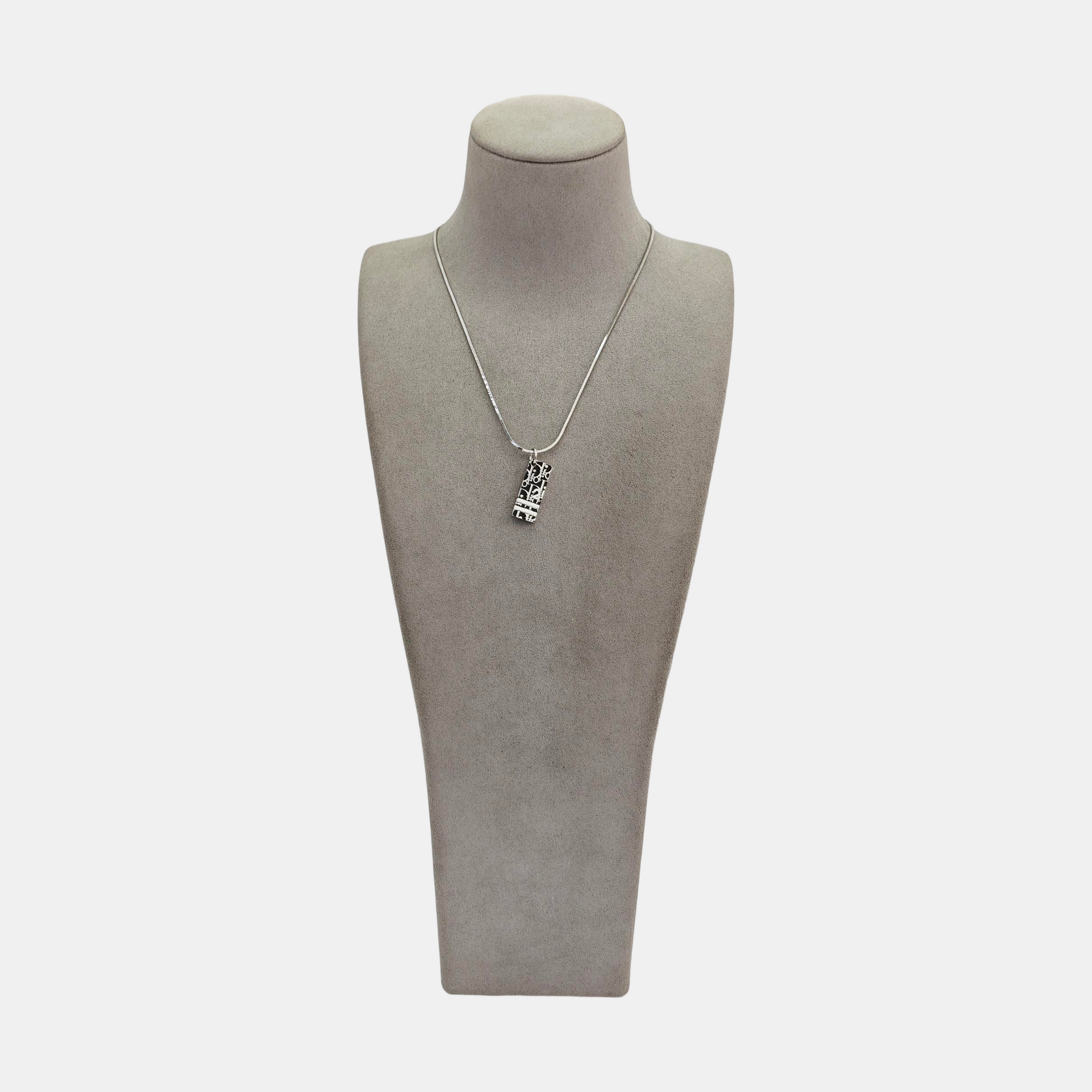 Trotter 2 Metal Silver Necklace