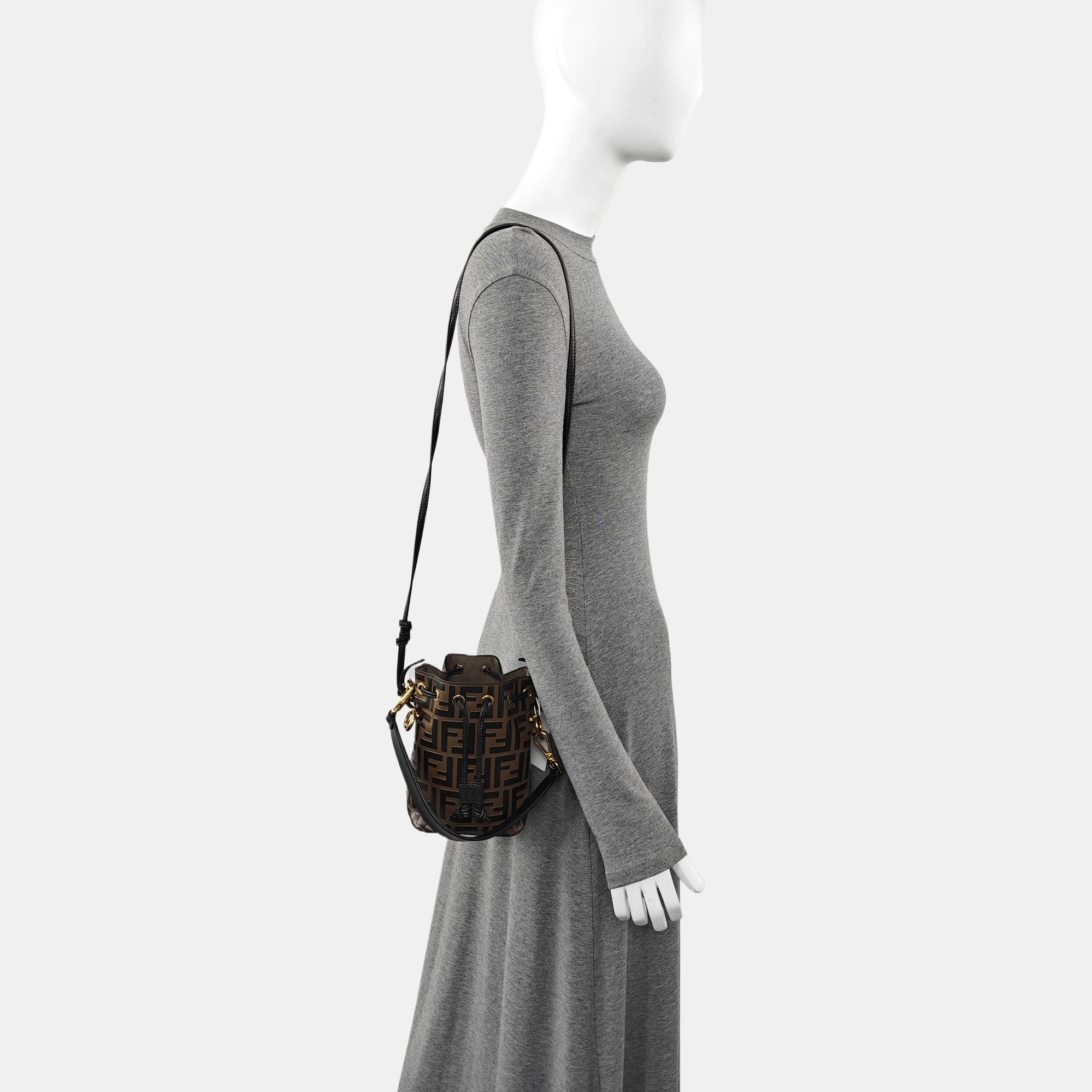 Mon Tresor Mini Monogram Calfskin Brown