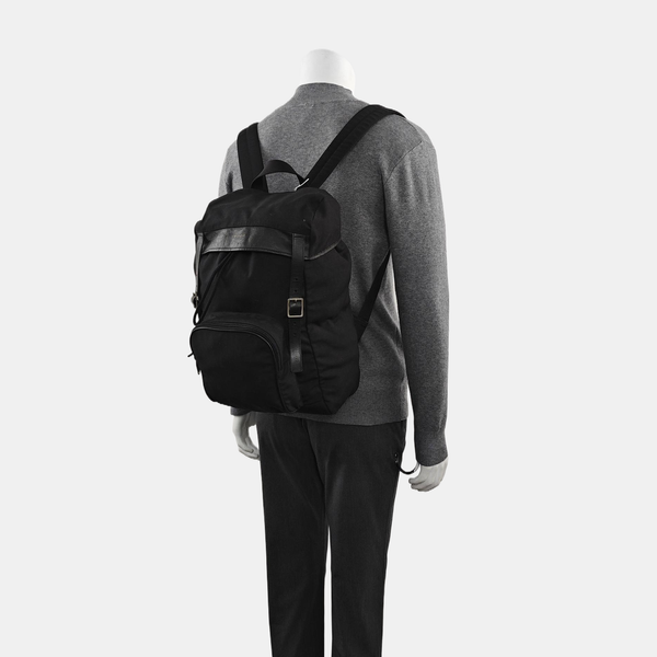 Canvas Backpack Black
