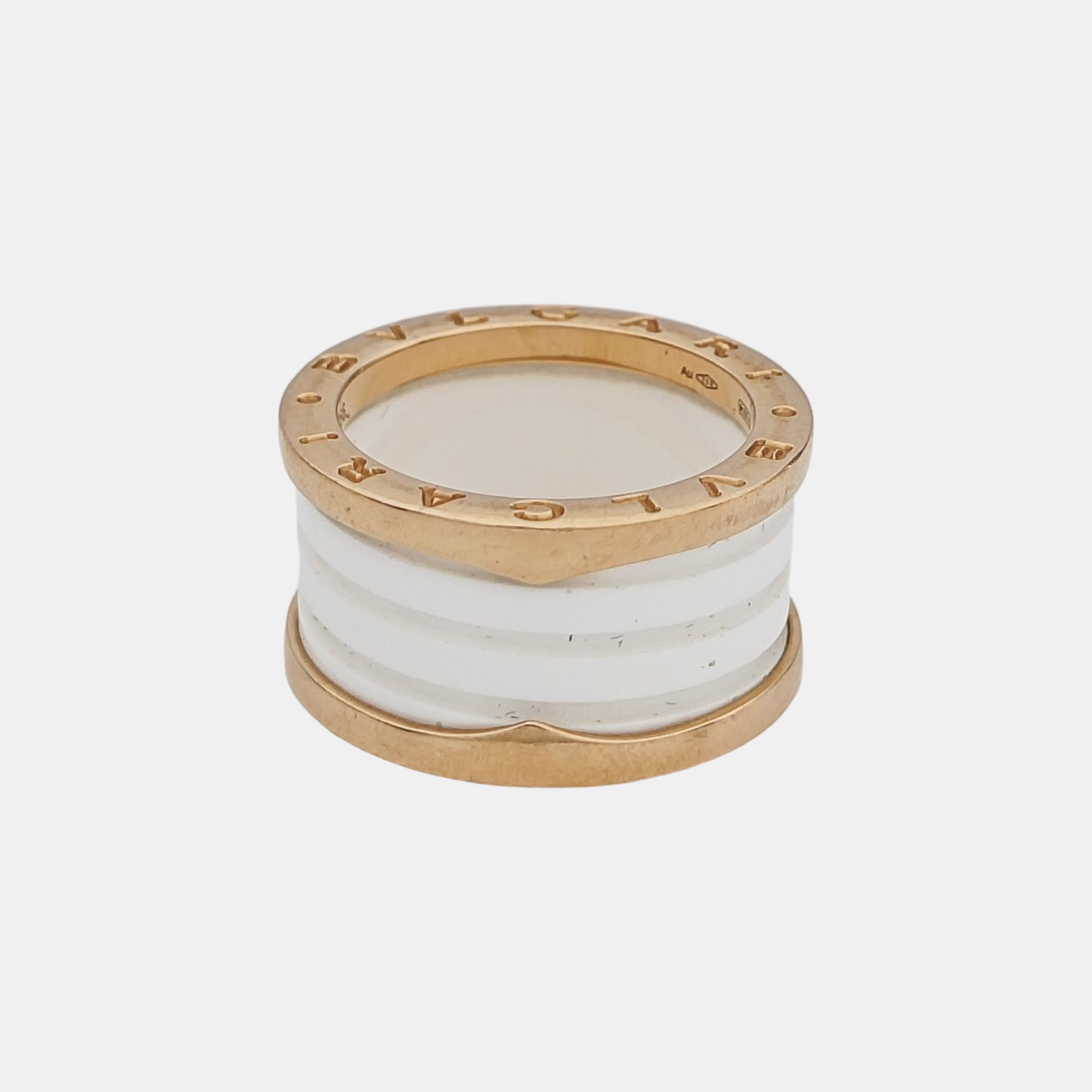 B.ZERO1 18k Rose Gold Ring EU 54