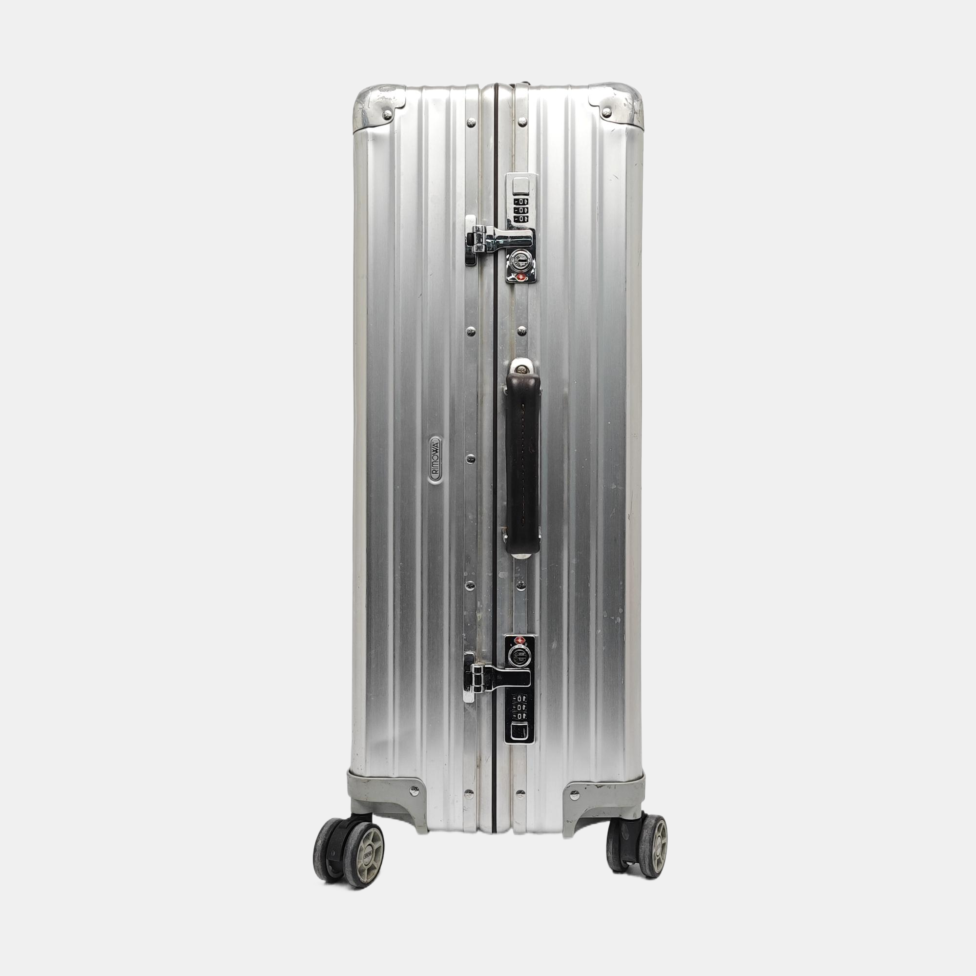Special Material Luggage Silver