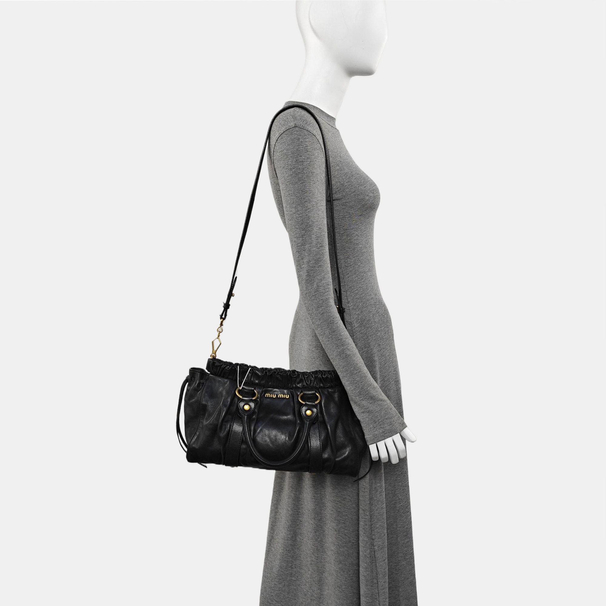 Calfskin Tote Bag Black
