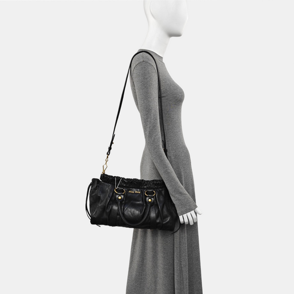 Calfskin Tote Bag Black