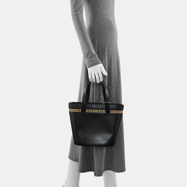 Calfskin Bucket Bag Black
