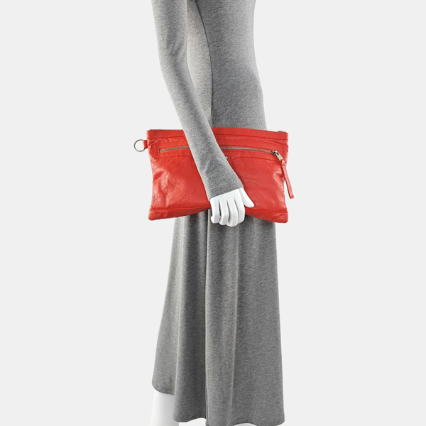 Classic City Lambskin Orange