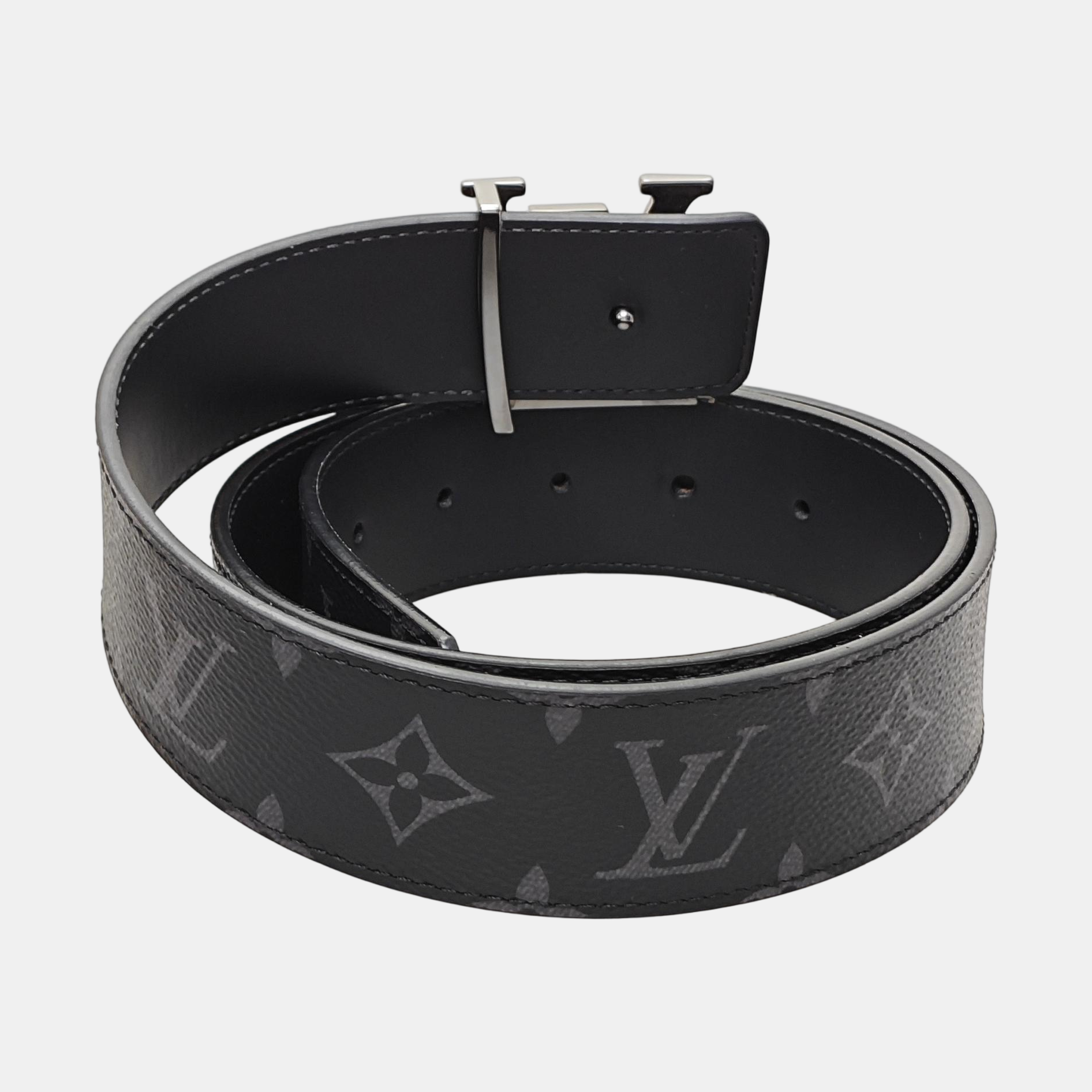 Coated Canvas Belt Black
