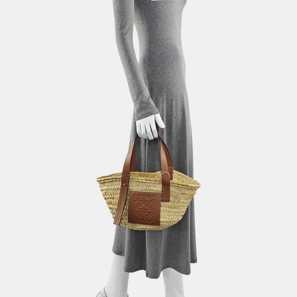 Basket Straw Beige