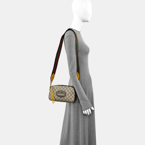 Neo Vintage Monogram Coated Canvas Beige