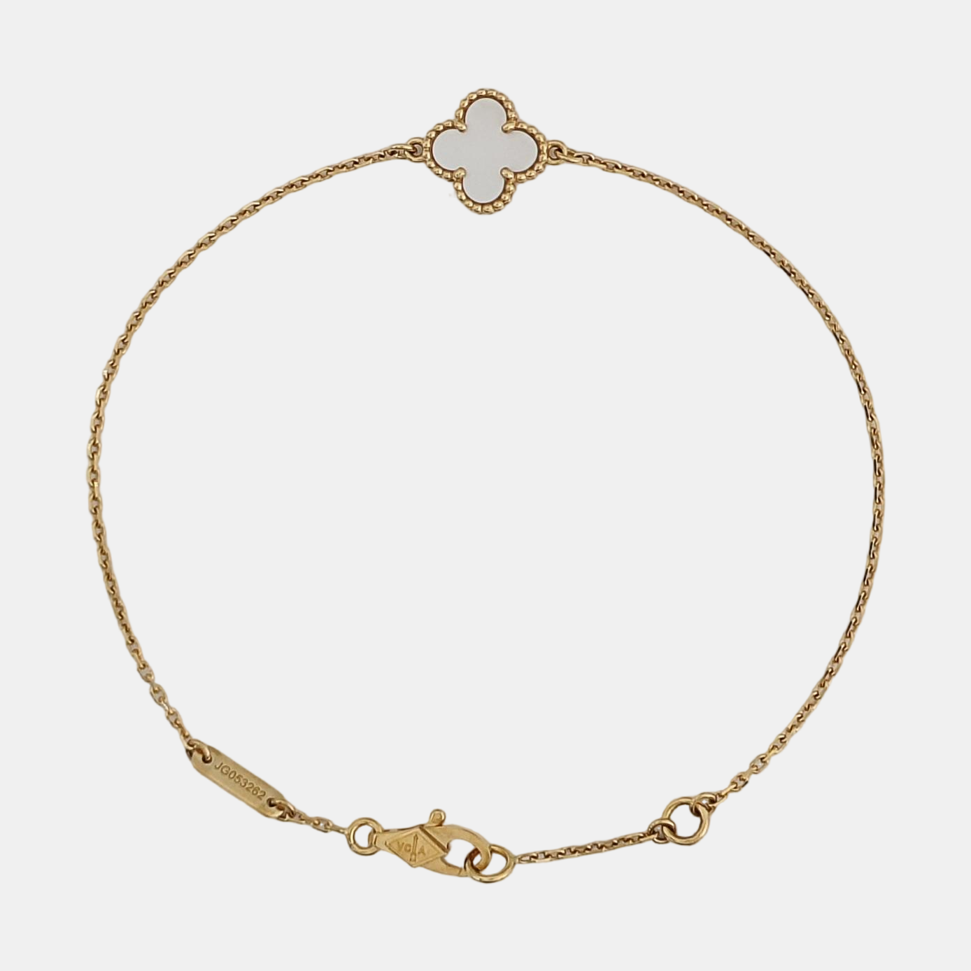 Sweet Alhambra 18k Gold Bracelet