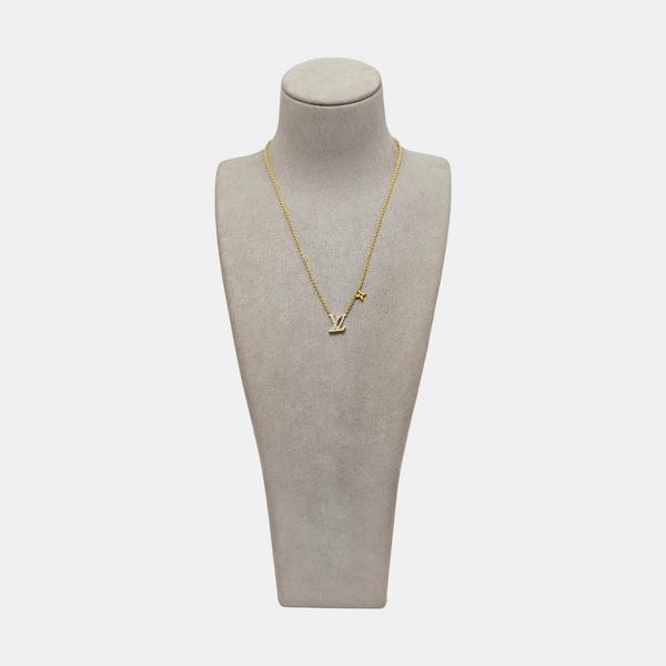 LV ICONIC Metal Gold Necklace