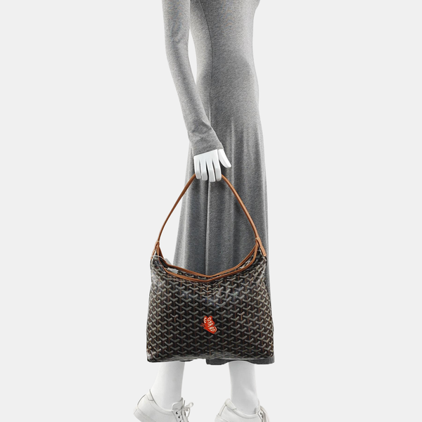 Hobo Coated Canvas Brown