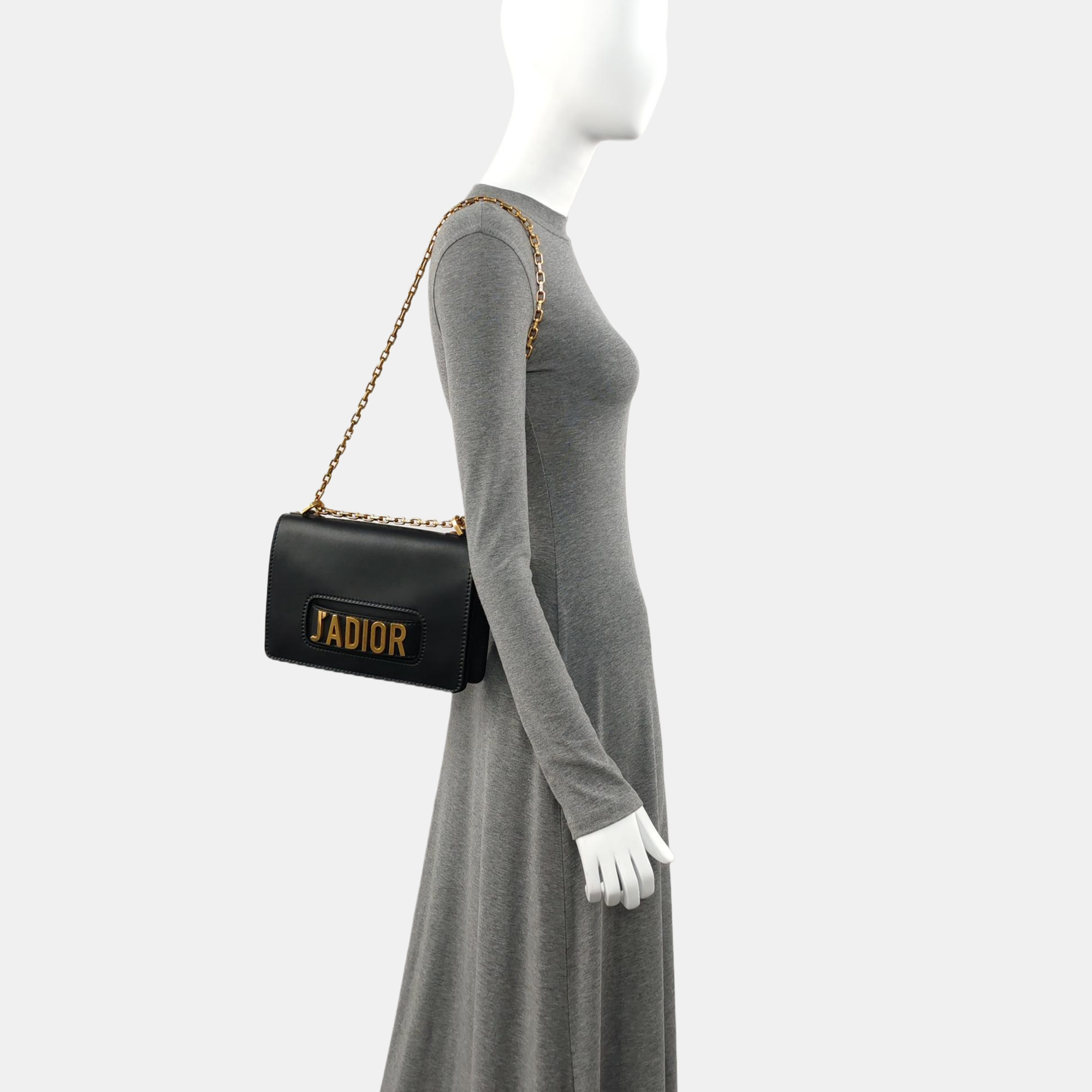 J'adior Calfskin Black