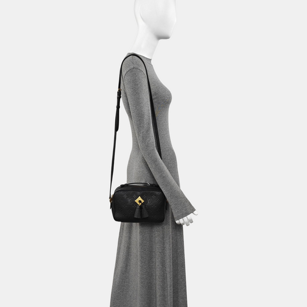 SAINTONGE Calfskin Black