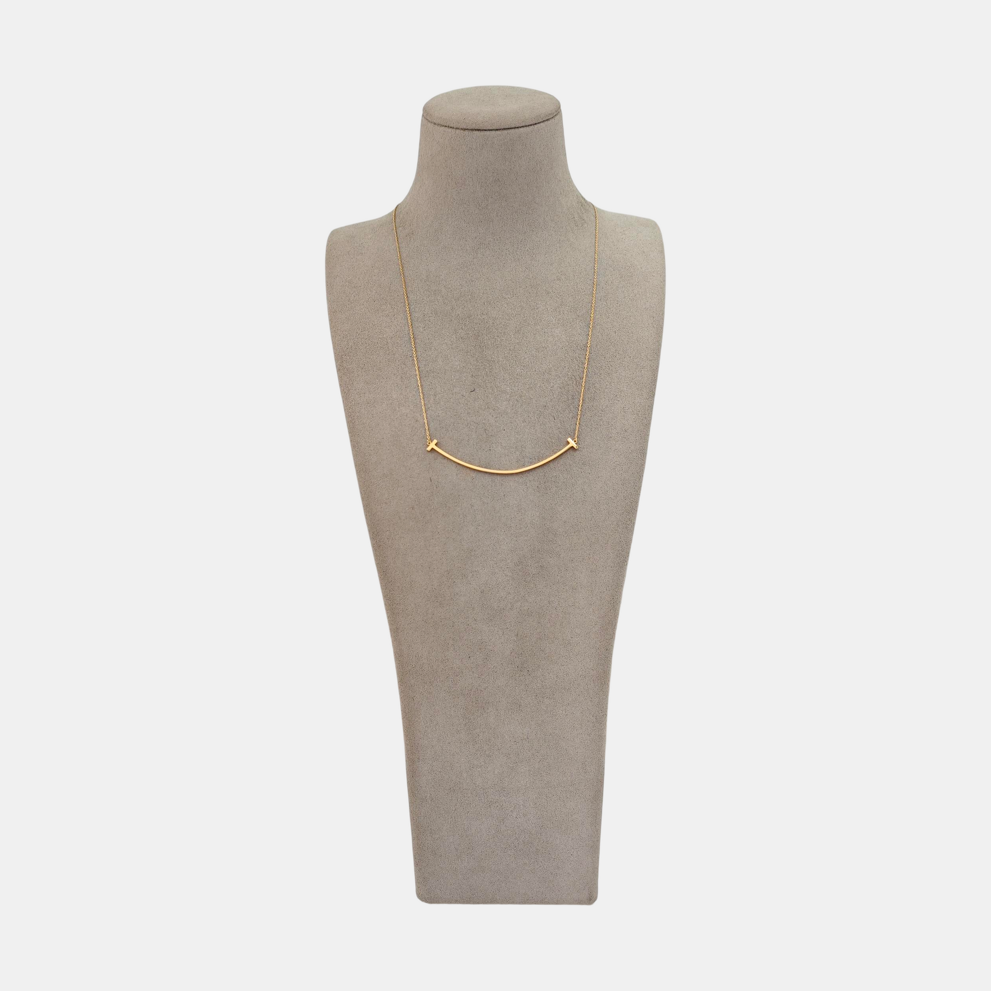 Tiffany T 18k Rose Gold Necklace