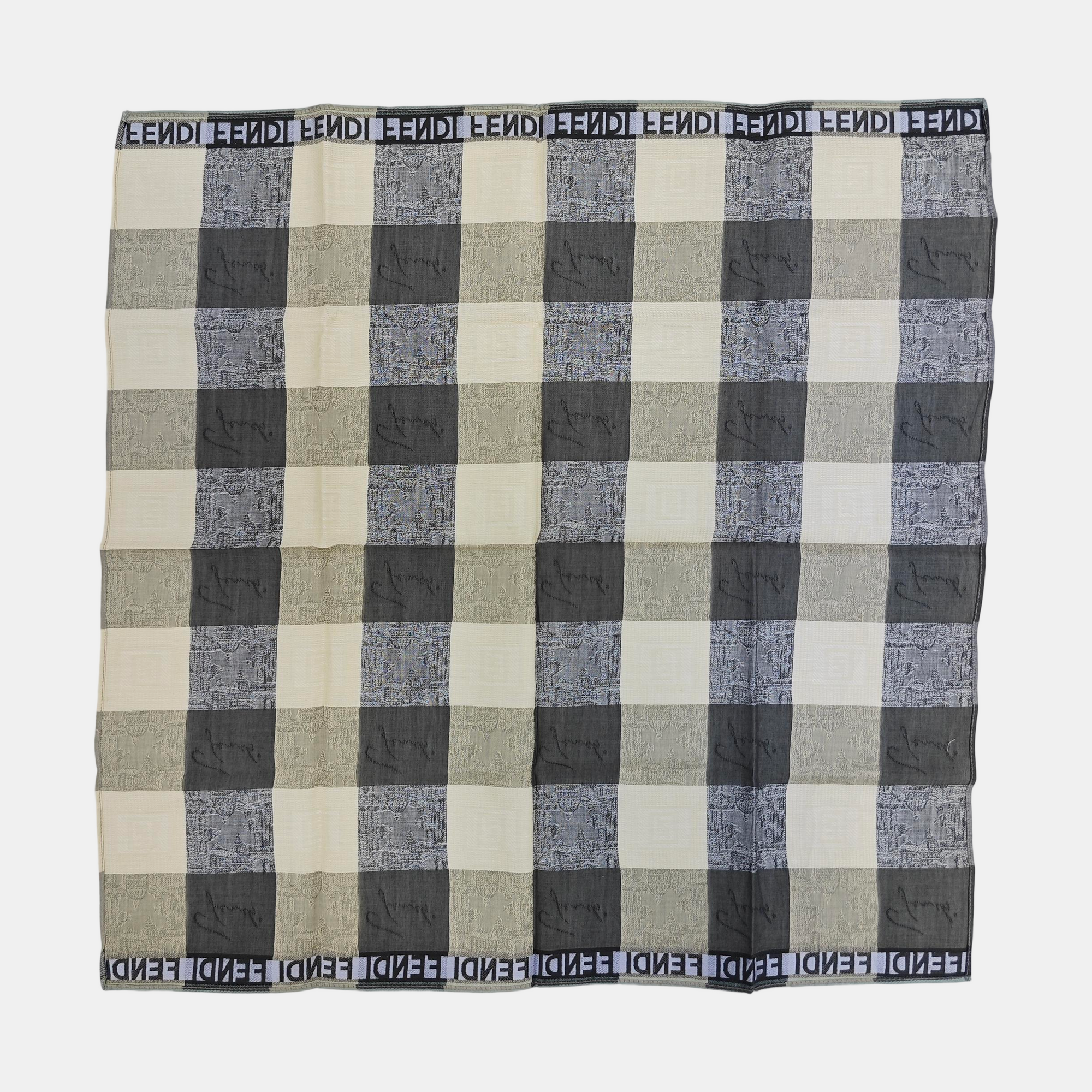 Cotton Handkerchief Gray