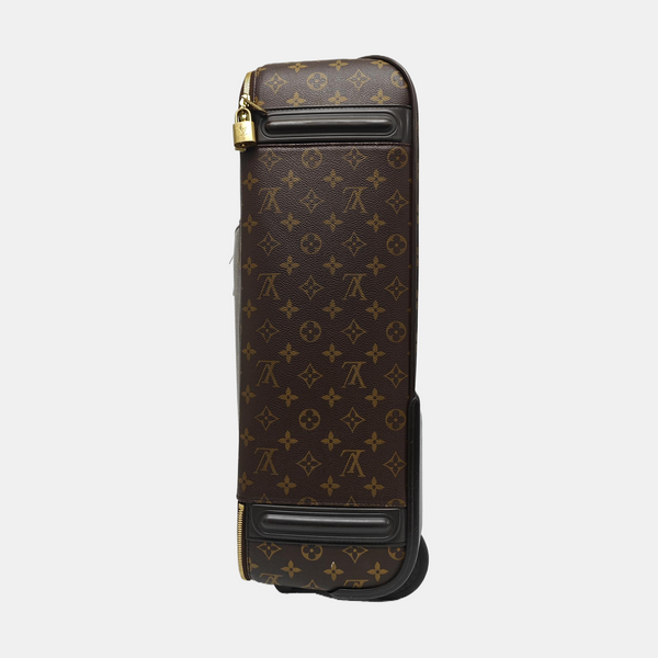PEGASE 55 Monogram Coated Canvas Brown