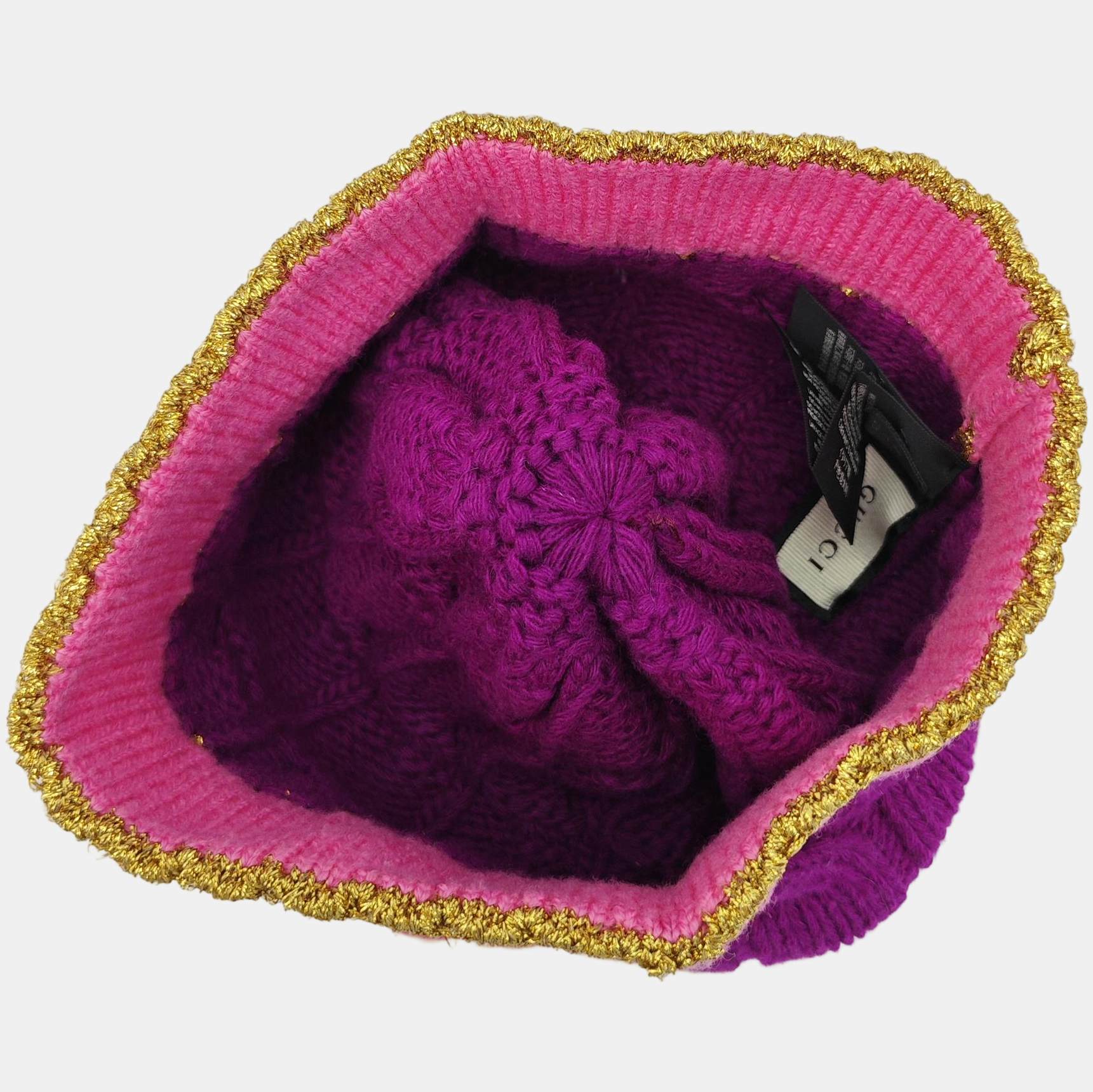 Wool Hat Purple