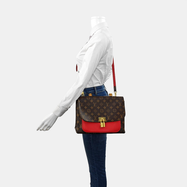 MARIGNAN Monogram Coated Canvas Brown