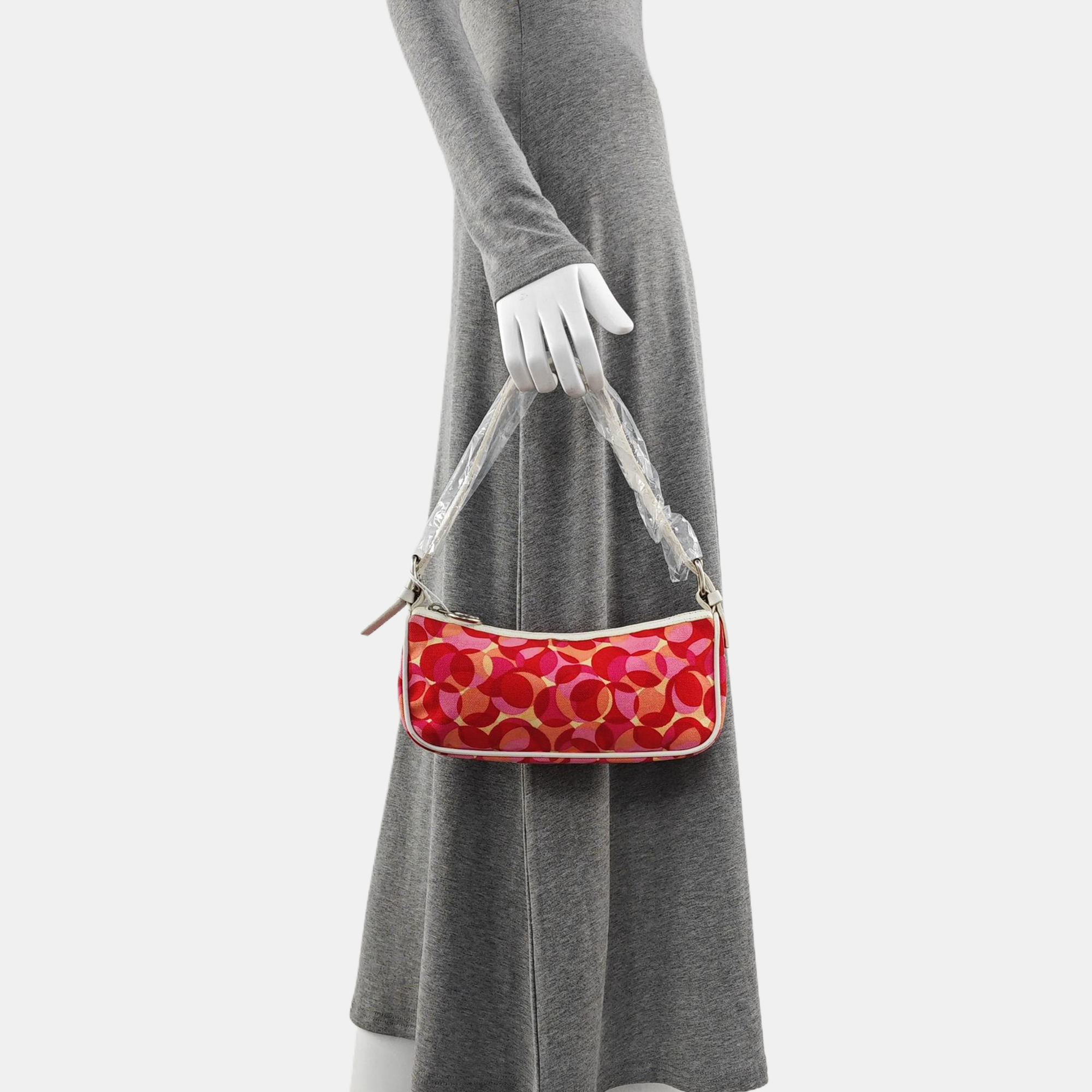 Canvas Top Handle Bag Multicolor