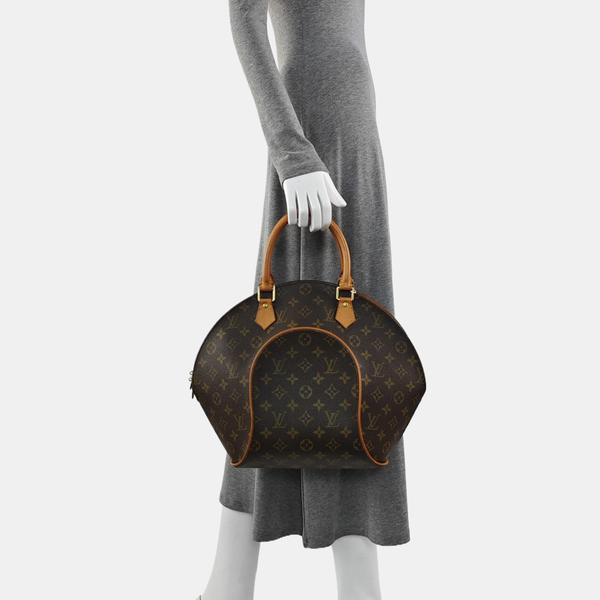 ELLIPSE Monogram Coated Canvas Brown