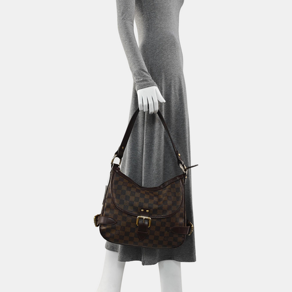 HIGHBURY Damier Ebene Coated Canvas Brown