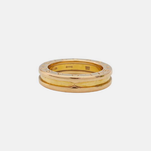 B.ZERO1 18k Rose Gold Ring EU 51