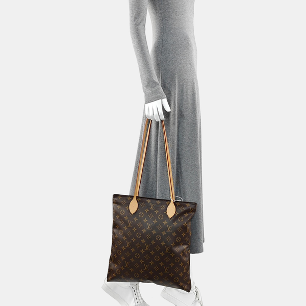 CARRY IT Monogram Coated Canvas Brown