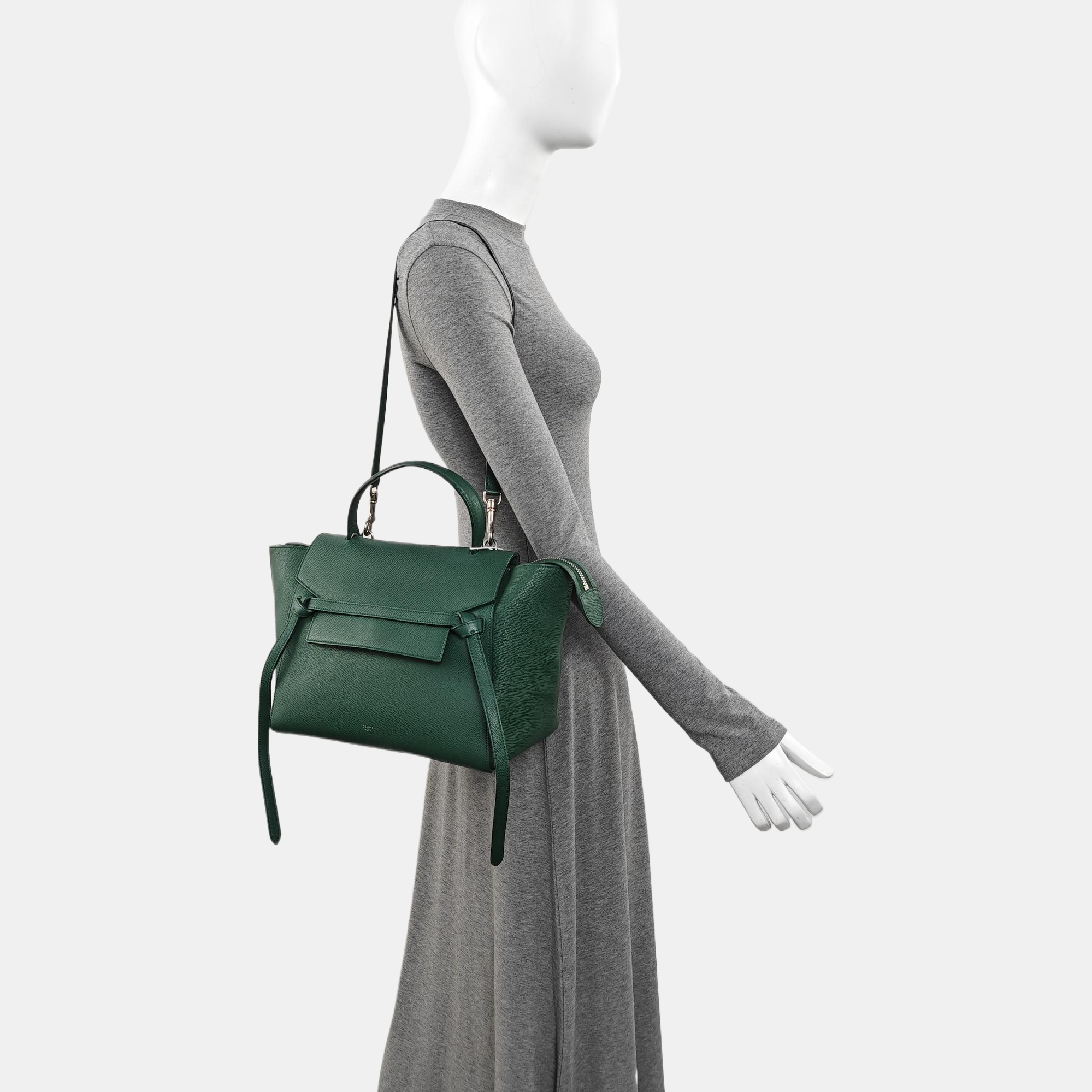 BELT Mini Calfskin Green