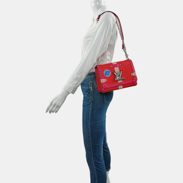 Authenticated pre-owned  TWIST MM Epi Red - Shoulder Bag at Looply