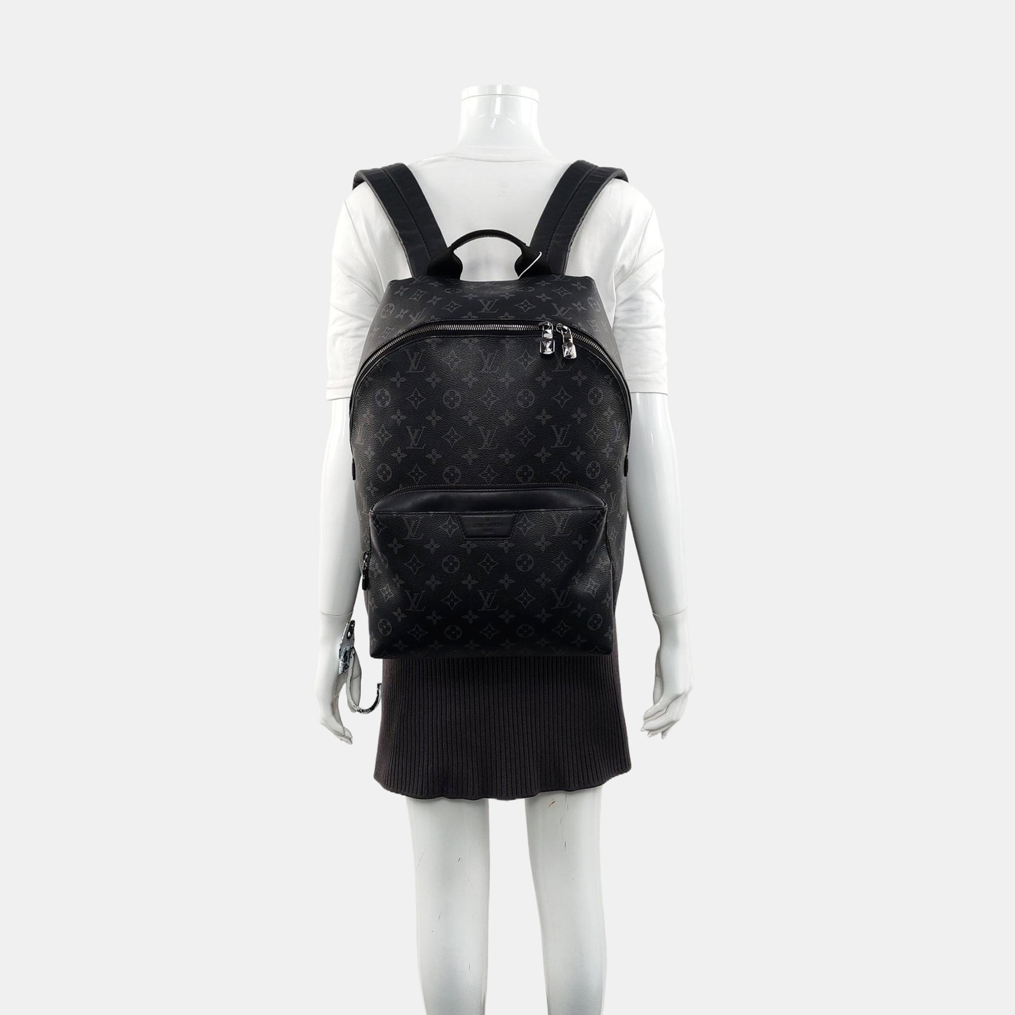 DISCOVERY Monogram Coated Canvas Gray