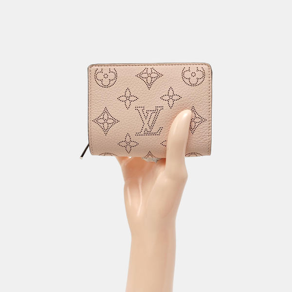 Monogram Calfskin Wallet Pink