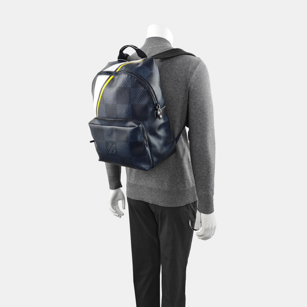 DISTRICT Coated Canvas Blue