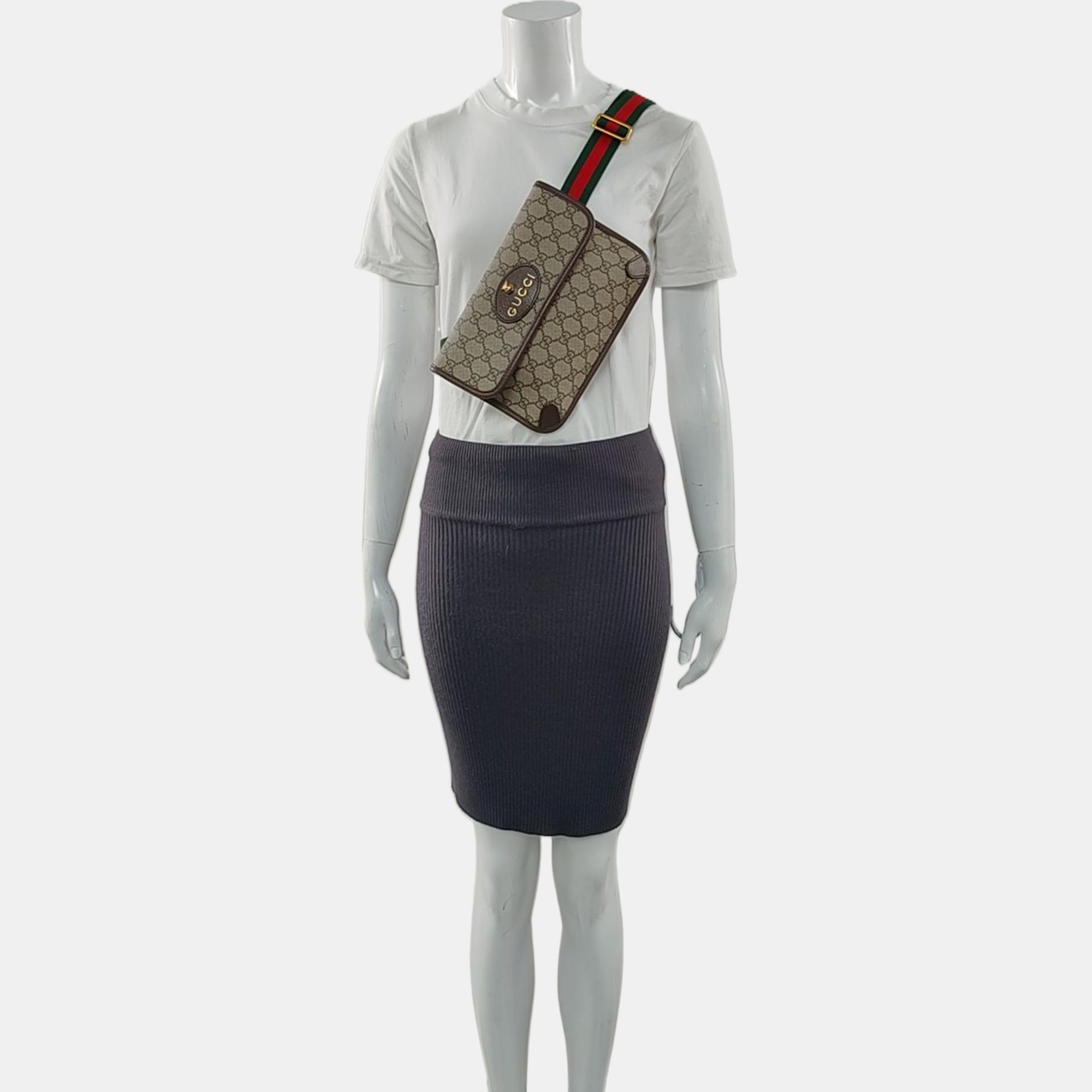 Neo Vintage Monogram Coated Canvas Beige