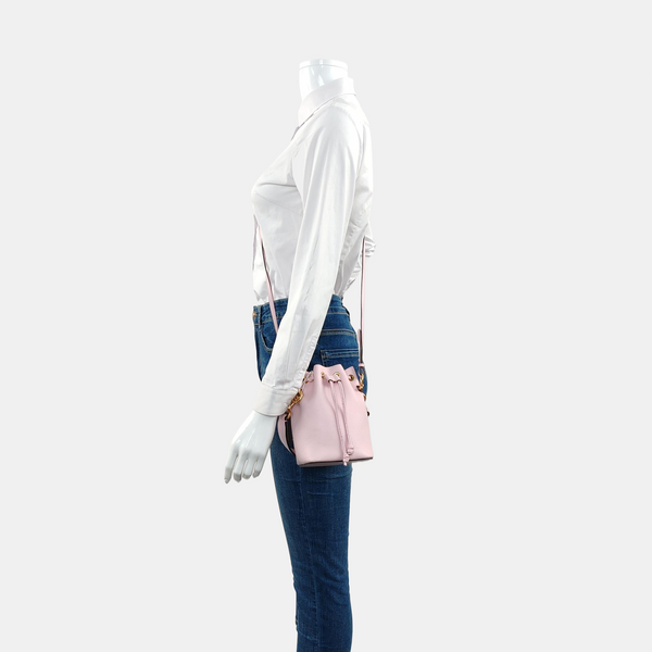 Authenticated pre-owned  Mon Tresor Mini Calfskin Pink - Bucket Bag at Looply
