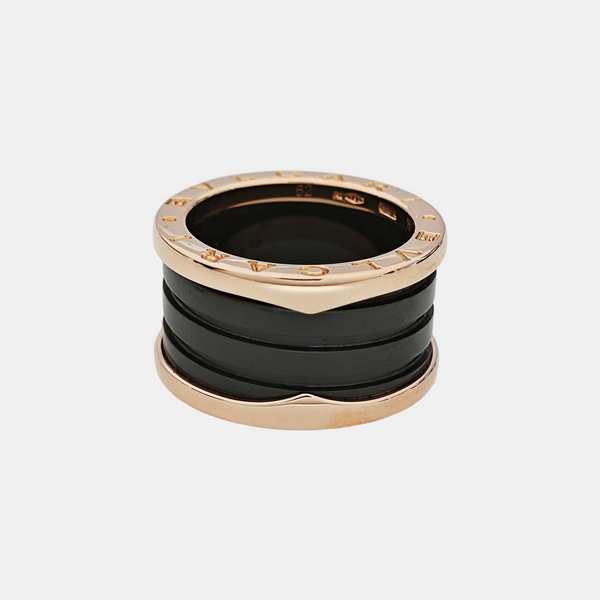 B.ZERO1 18k Rose Gold Ring EU 52