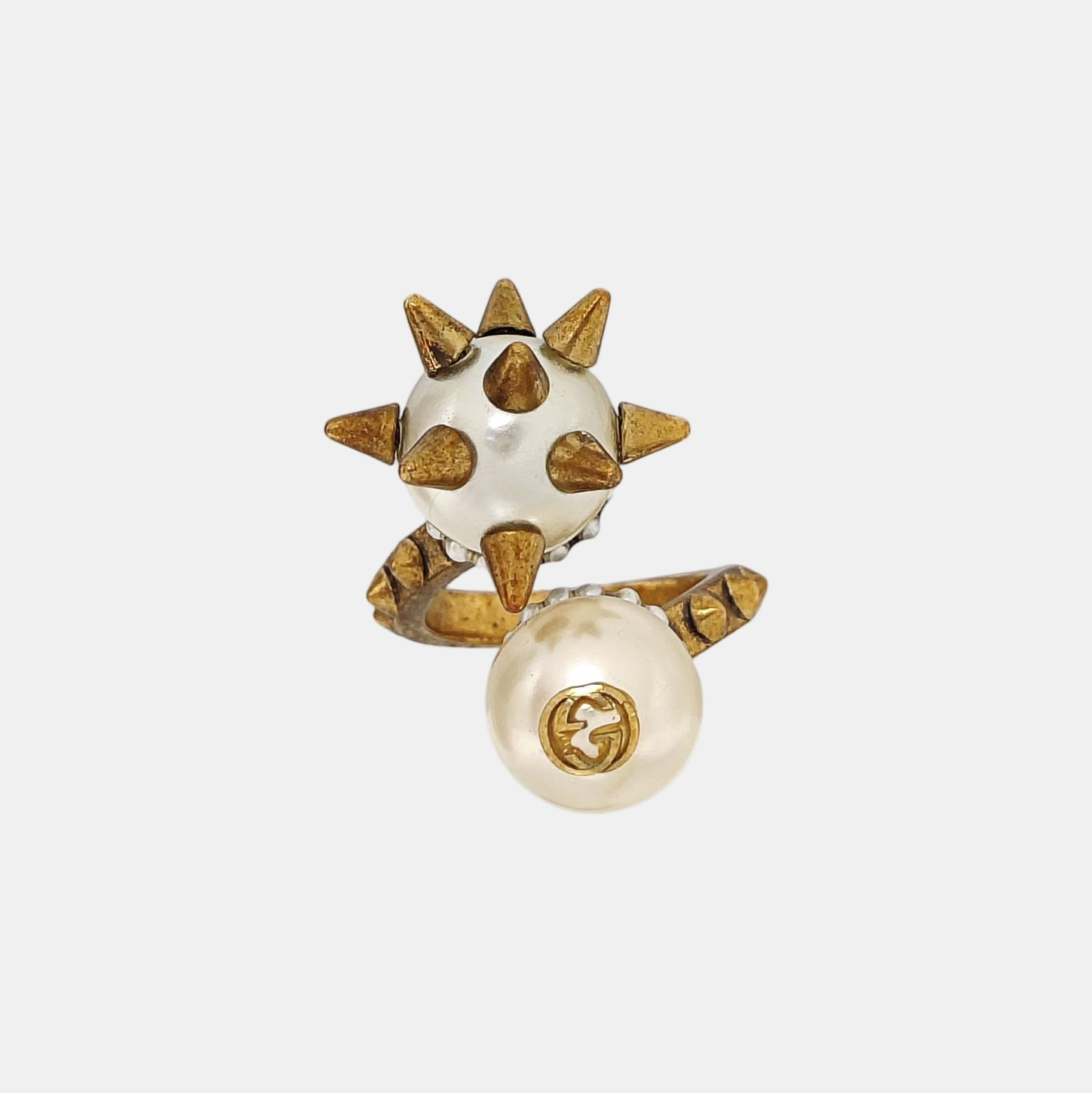 Brass Gold Ring HK 10
