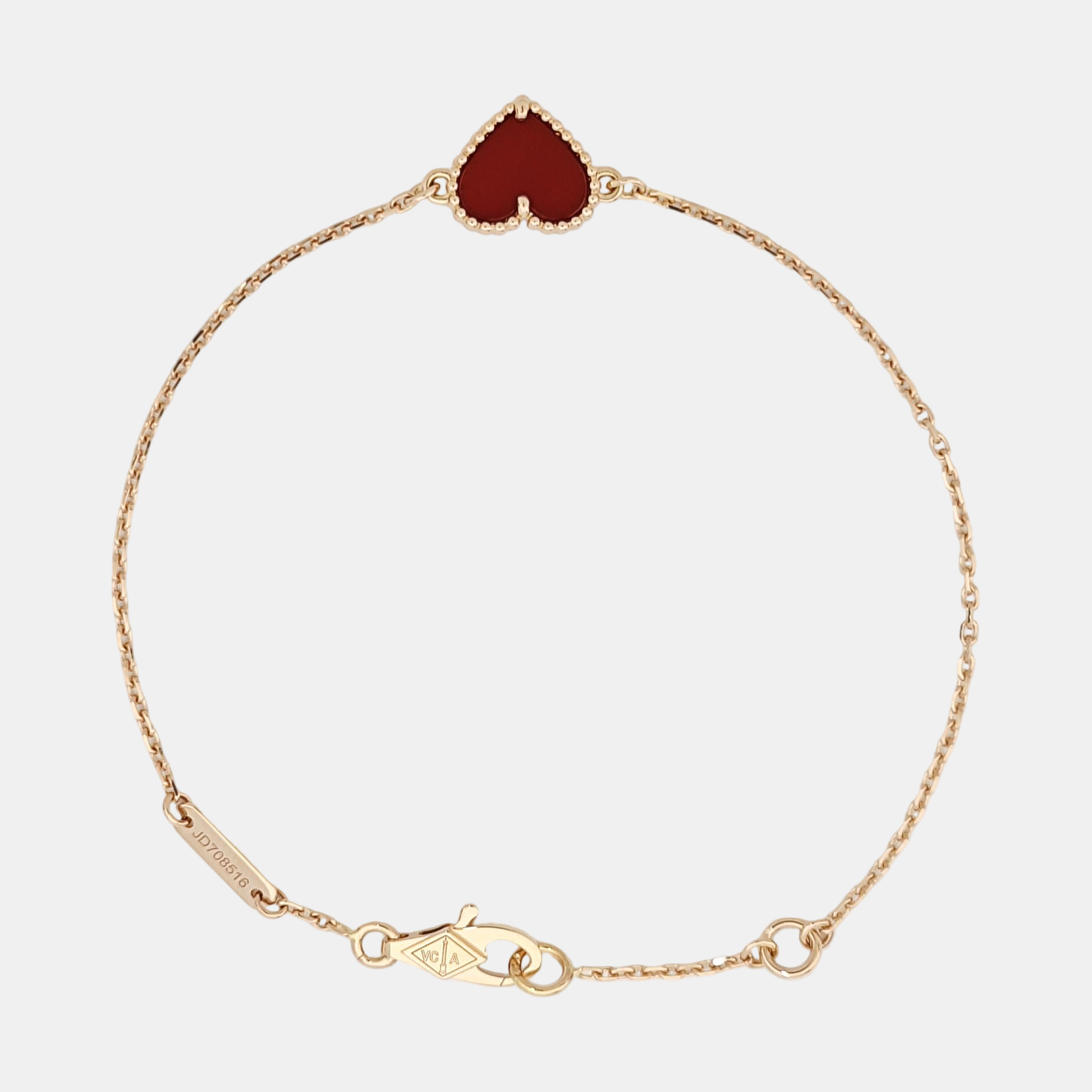 Sweet Alhambra 18k Rose Gold Bracelet