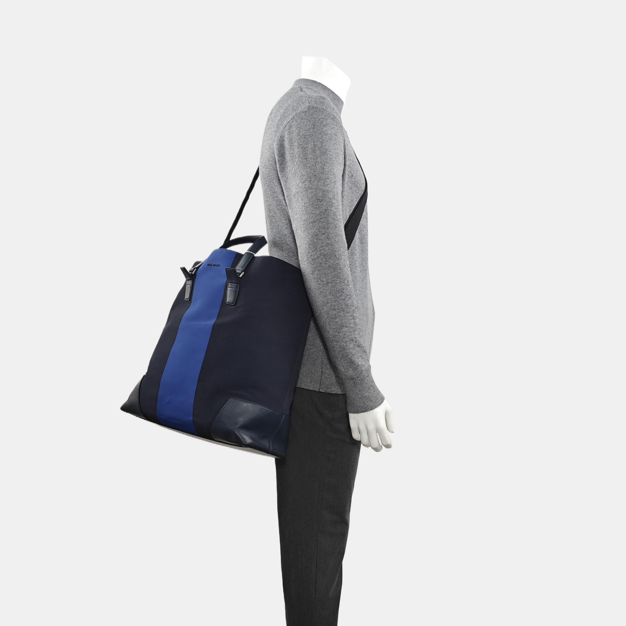 Fabric Shoulder Bag Multicolor