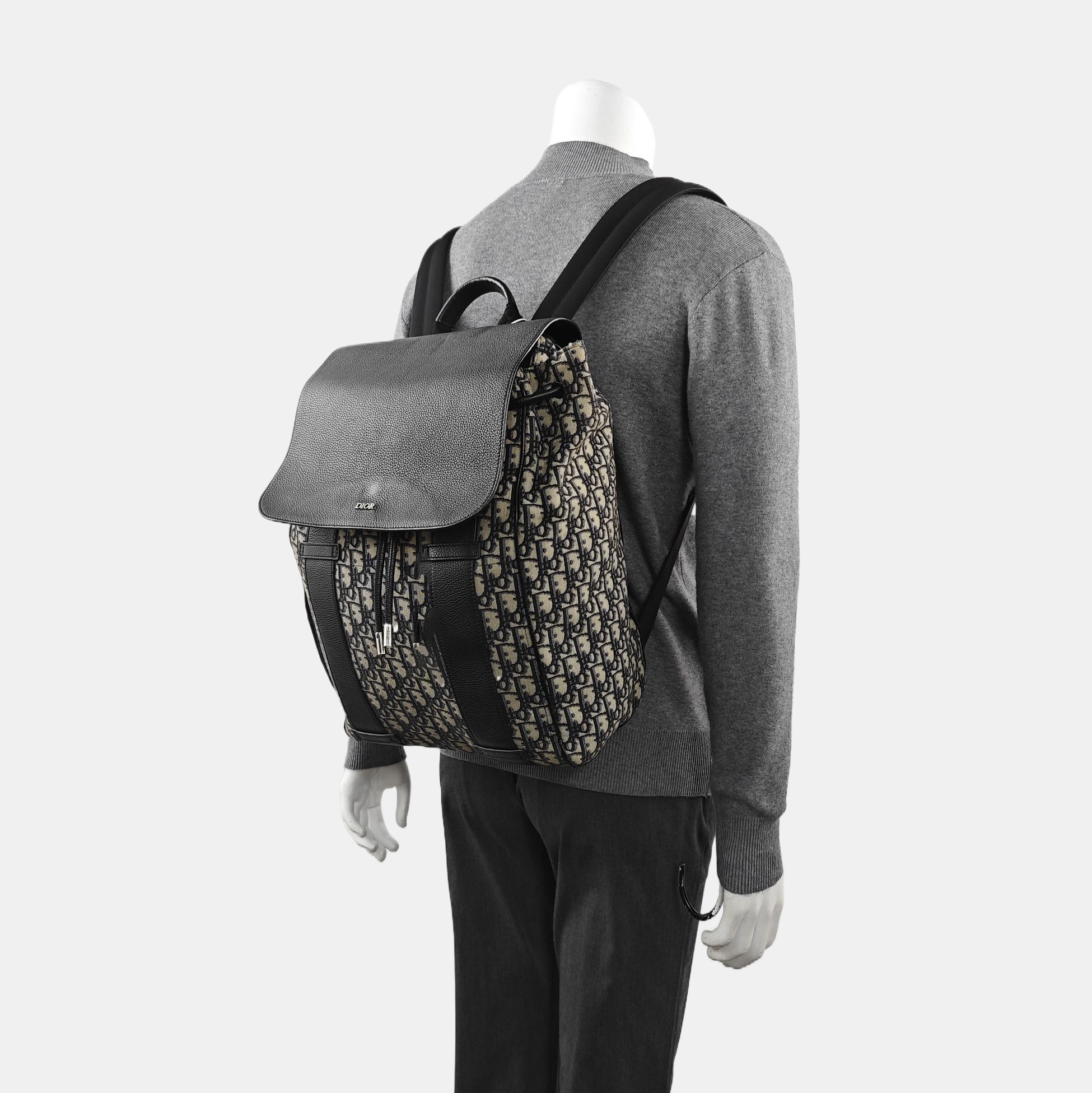 Canvas Backpack Black