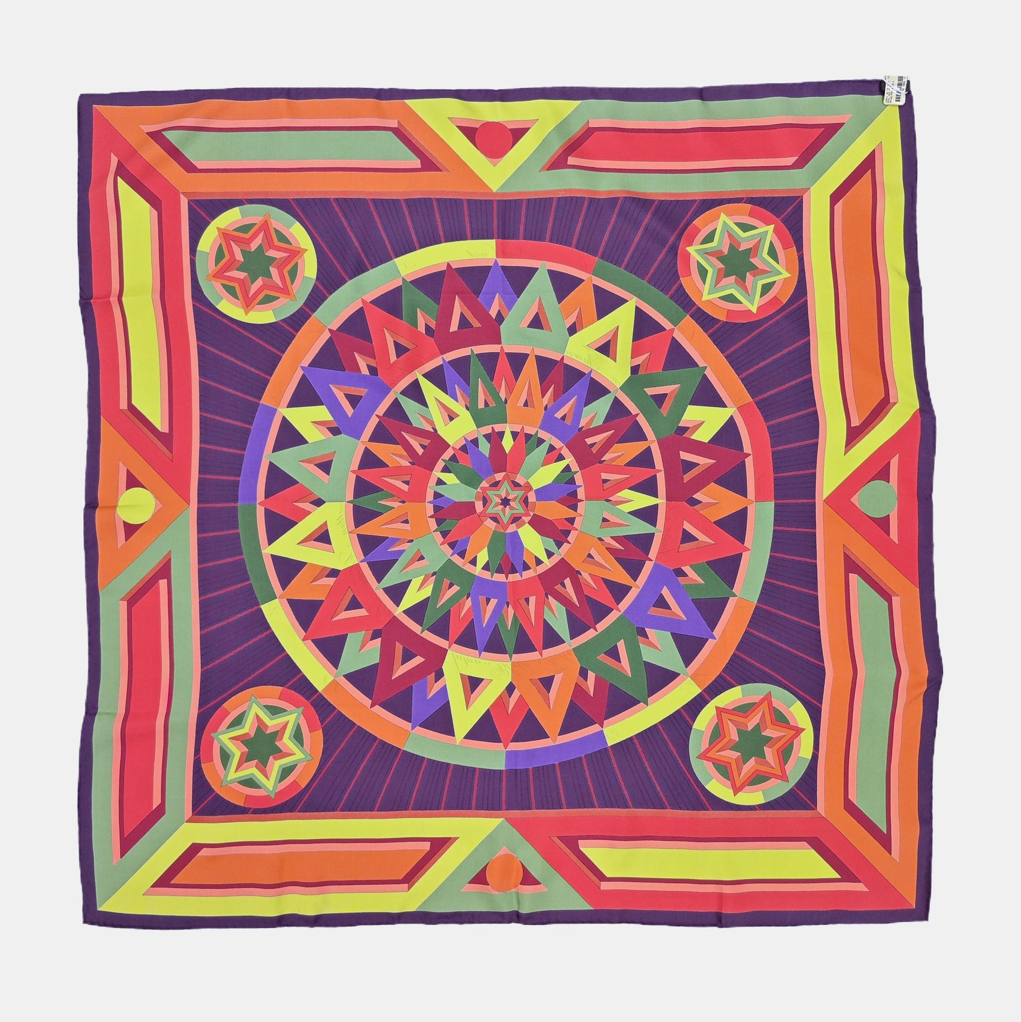Mulberry Silk Silk Scarf Multicolor
