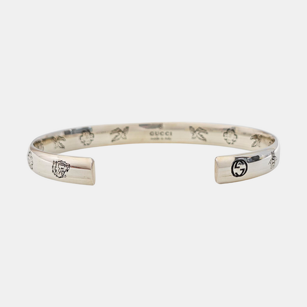 Blind For Love 925 Sterling Silver Bangle