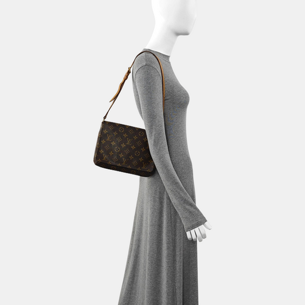 MUSETTE TANGO Monogram Coated Canvas Brown