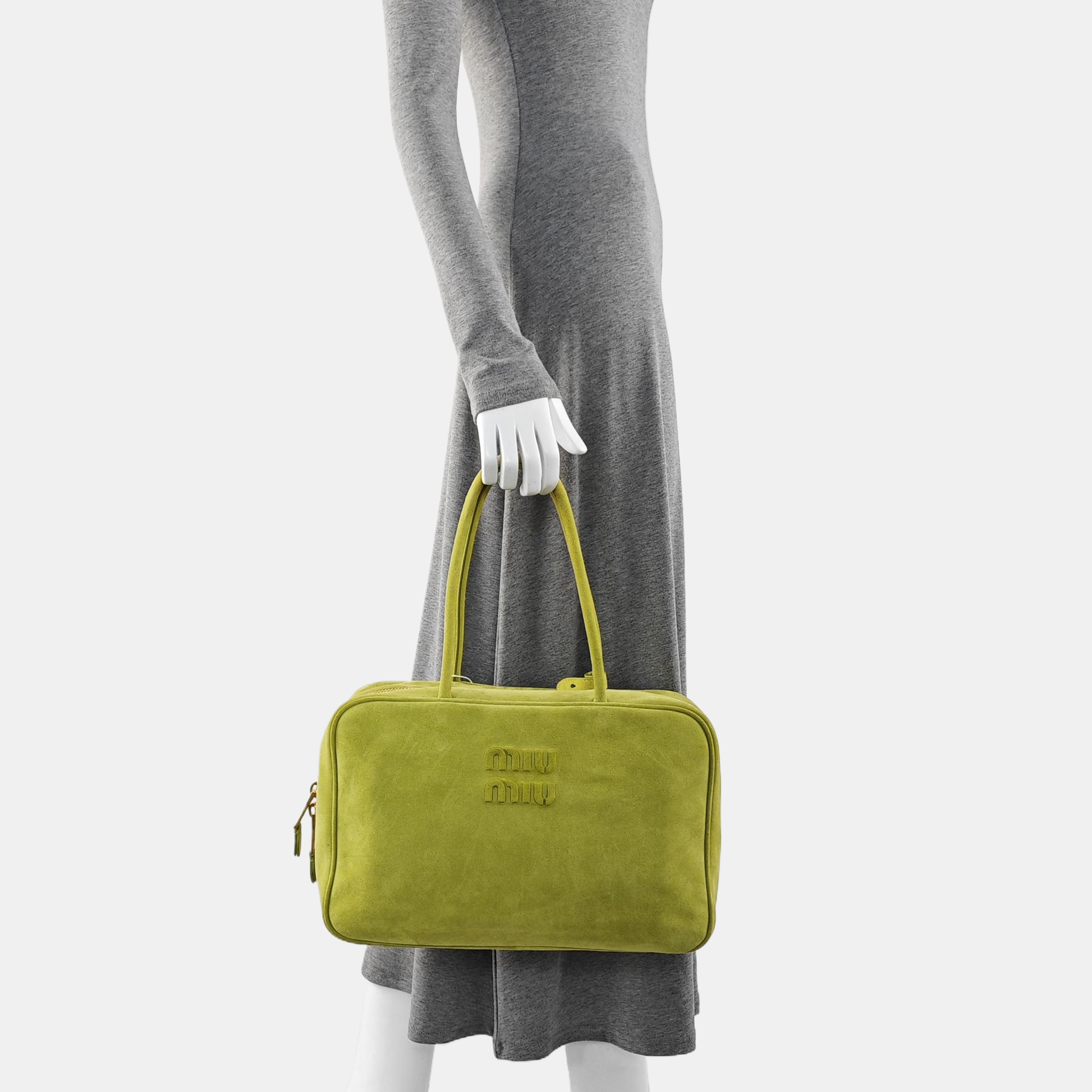 Beau Large Suede Green