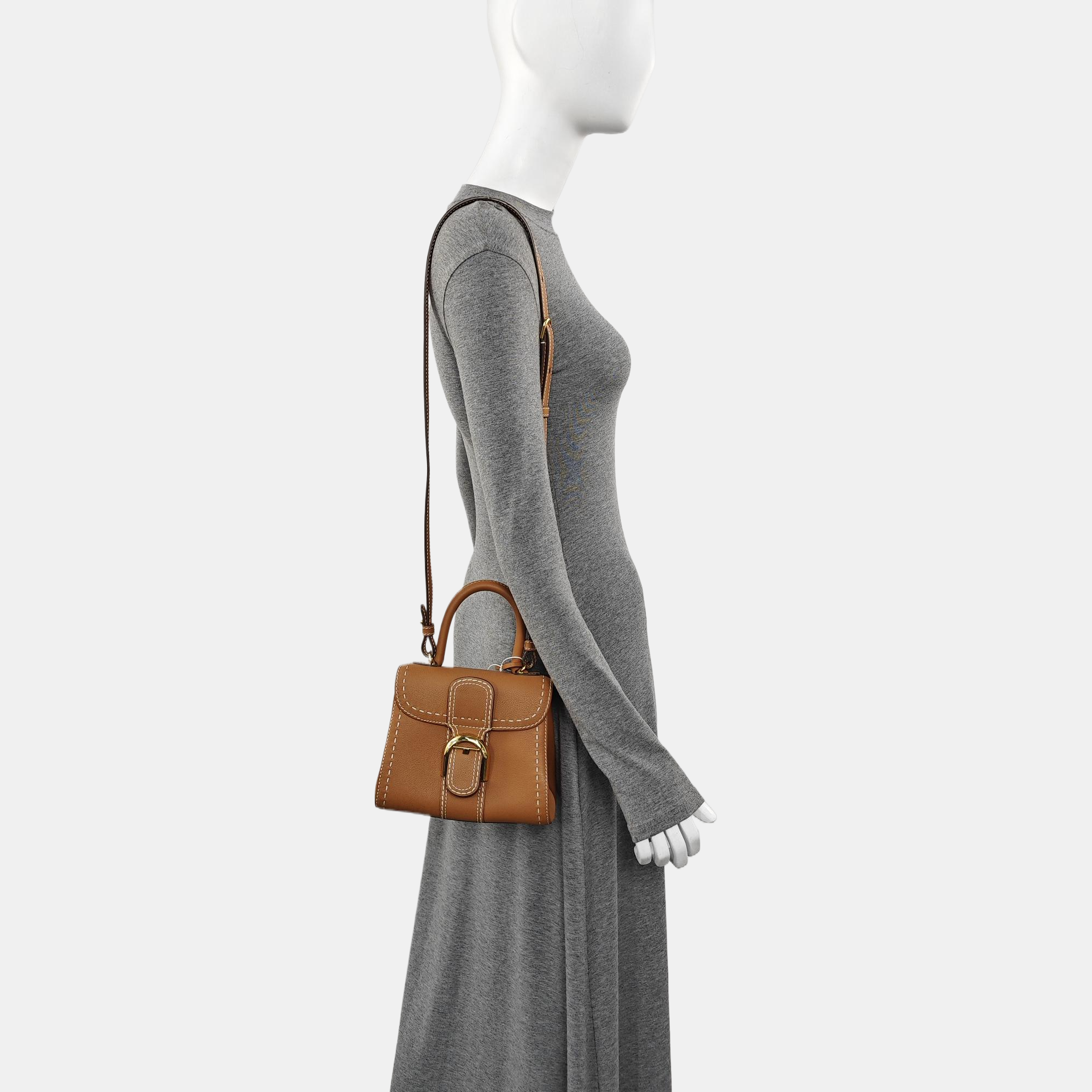 Brillant Mini Calfskin Brown