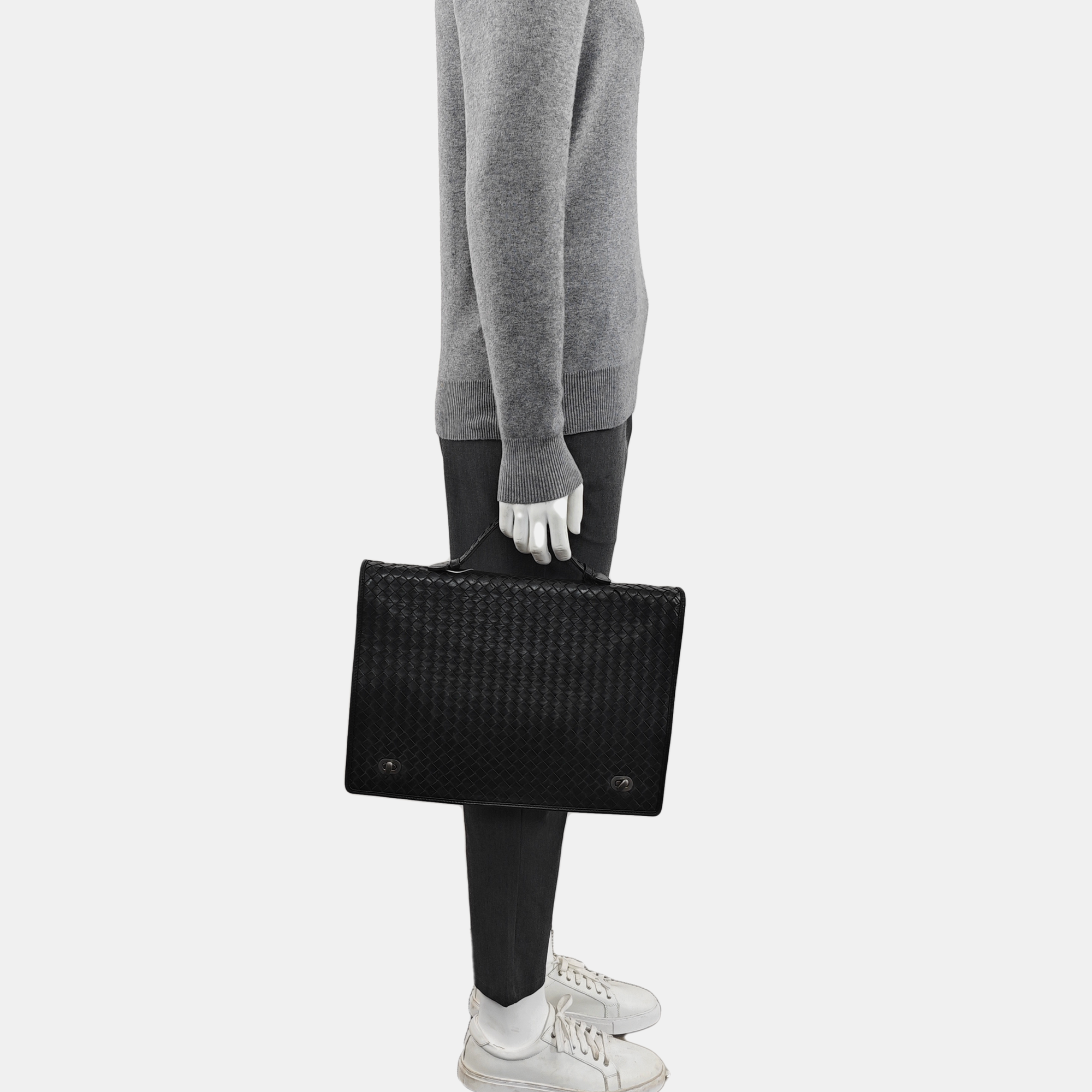 Calfskin Tote Bag Black