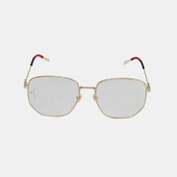Metal Eyeglasses Rose Gold