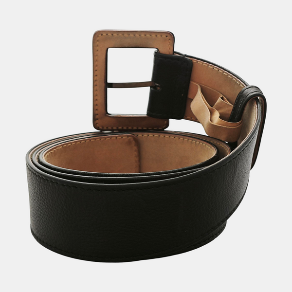Leather Belt Black