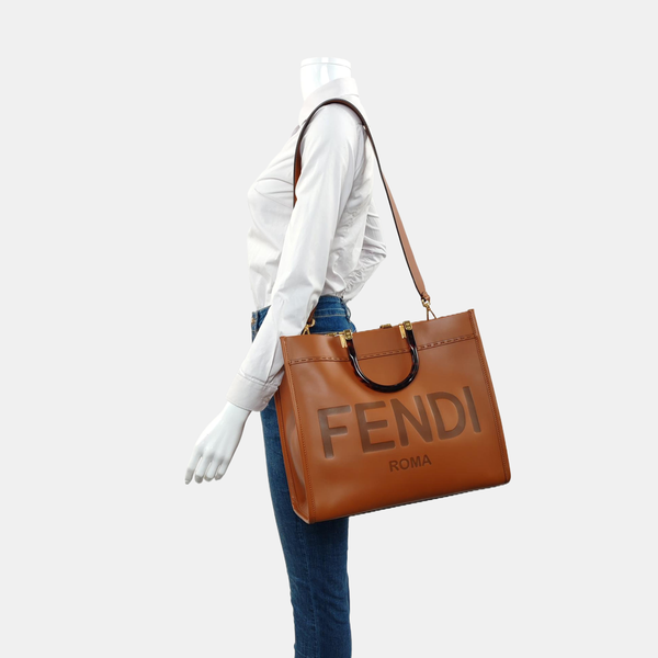 Sunshine Medium Calfskin Brown