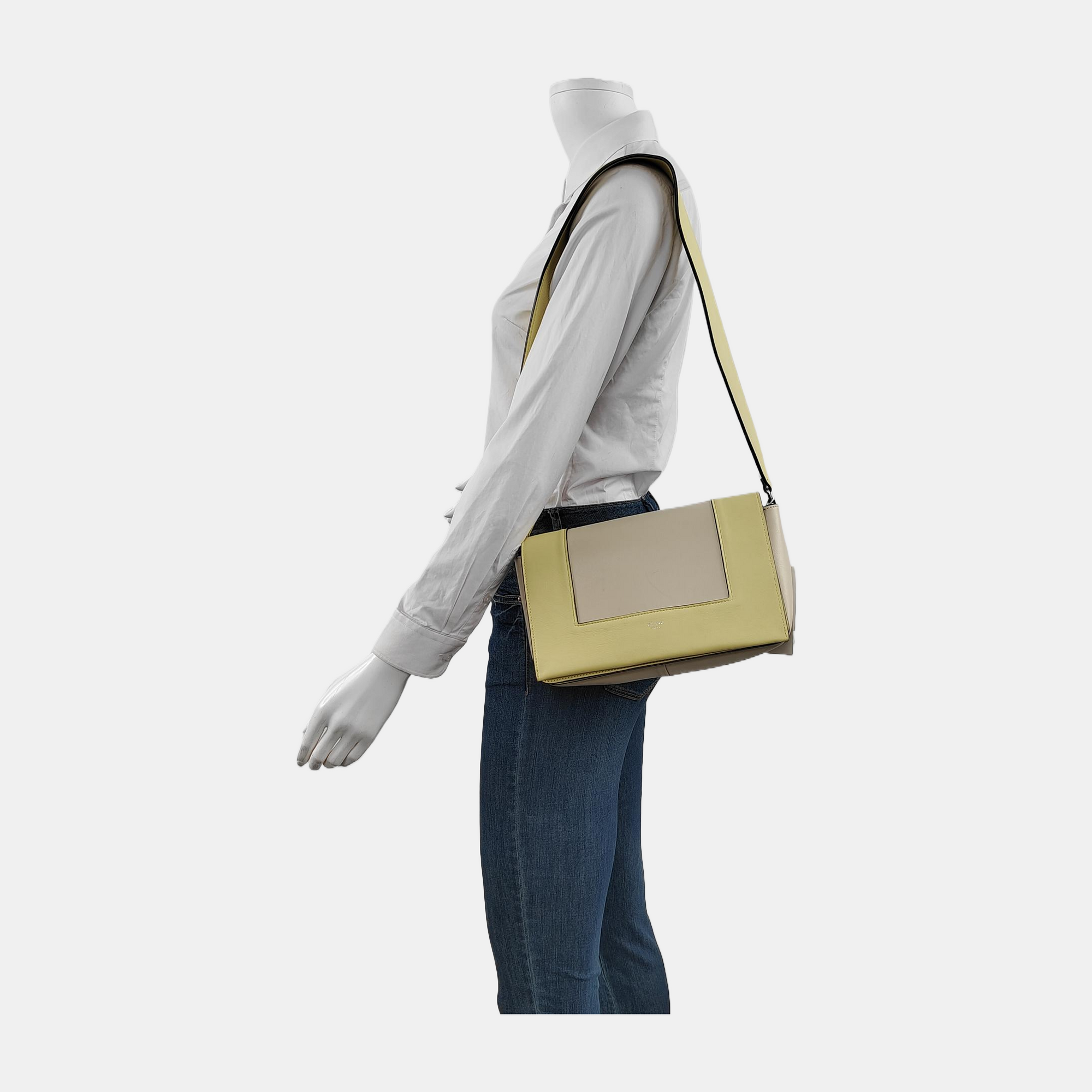 Authenticated pre-owned  FRAME Medium Calfskin Multicolor - Crossbody Bag at Looply