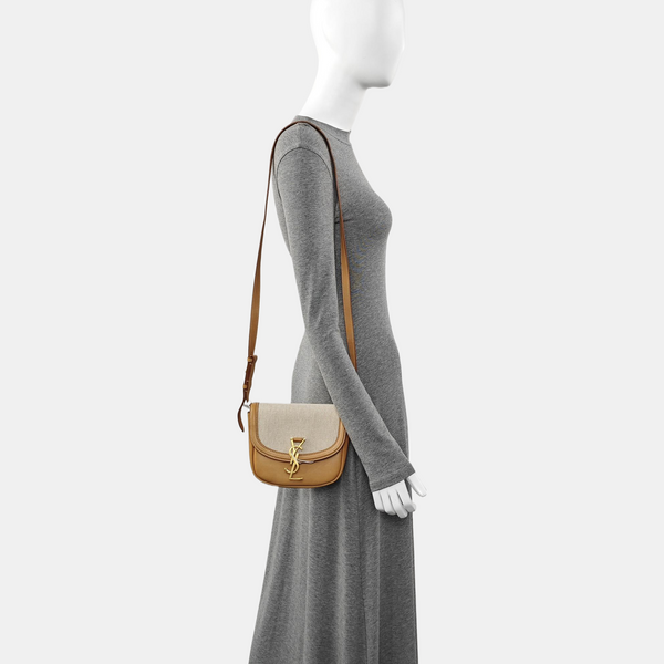 Authenticated pre-owned  KAIA Small Calfskin Brown - Shoulder Bag at Looply